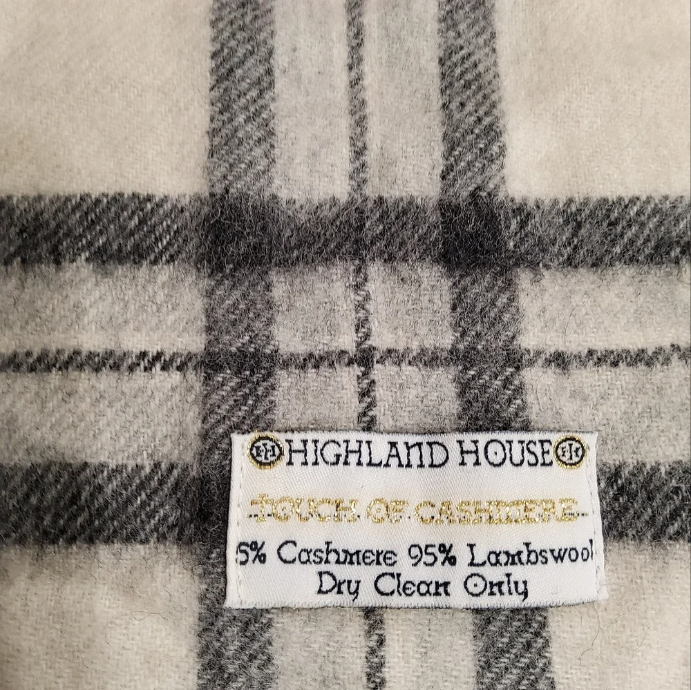 Highland House Cashmere Lambswool Scarf